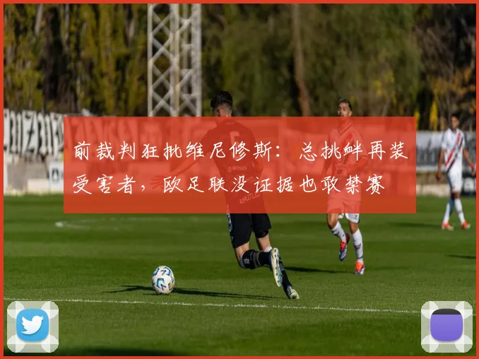 前裁判狂批维尼修斯：总挑衅再装受害者，欧足联没证据也敢禁赛