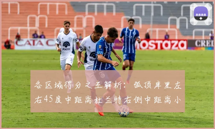各区域得分之王解析：弧顶库里左右45度中距离杜兰特右侧中距离小卡的精彩表现